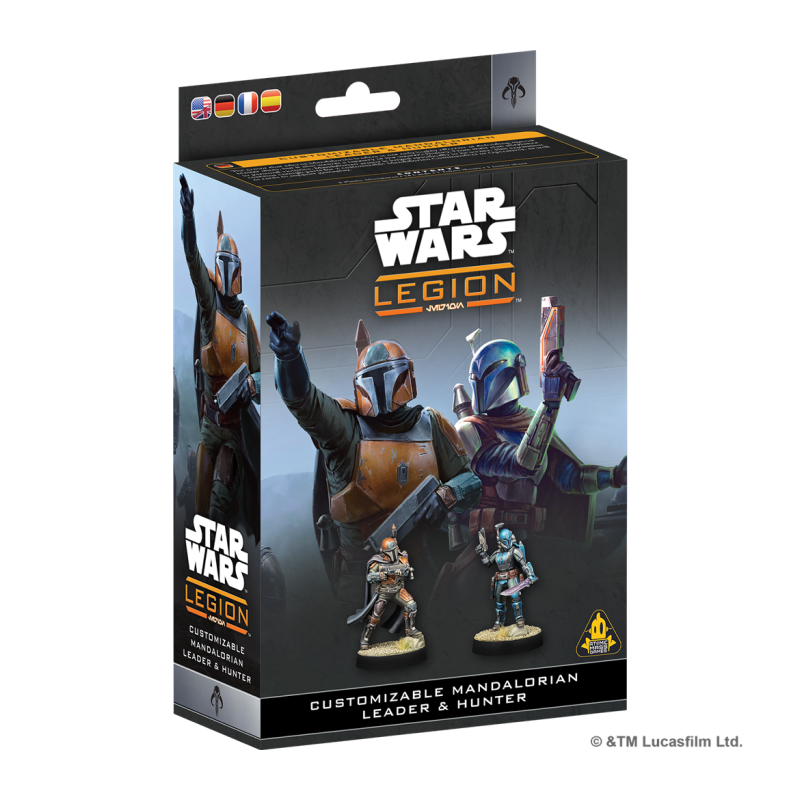 [PREPEDIDO] Customizable Mandalorian Leader & Hunter