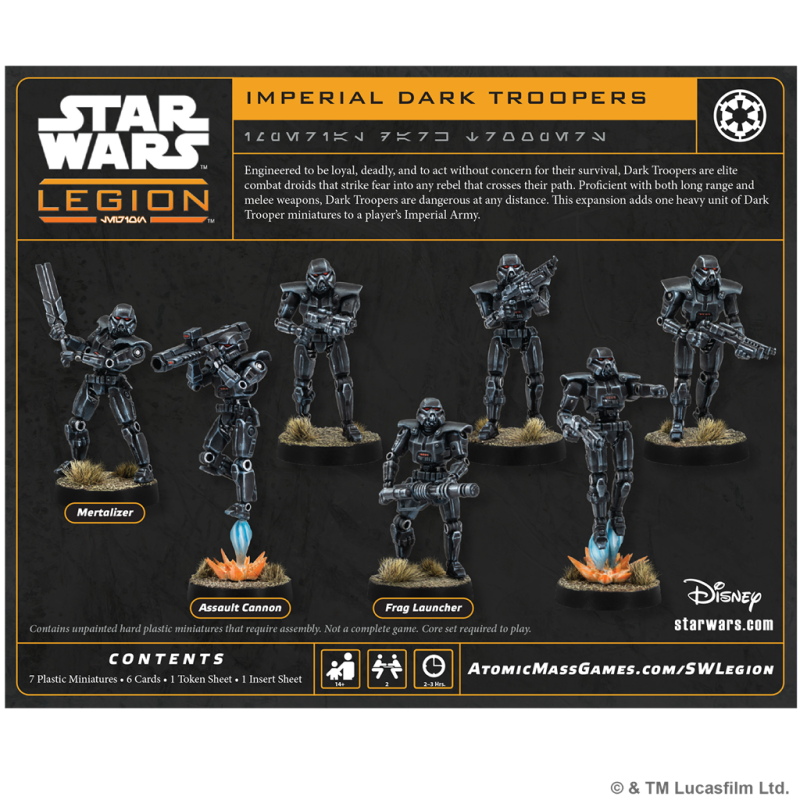 [PREPEDIDO] Dark Troopers Unit