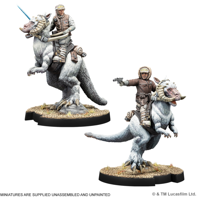 [PREPEDIDO] Han Solo & Luke Skywalker on Tauntaun