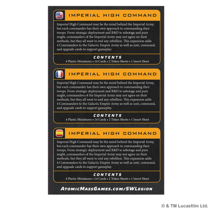 [PREPEDIDO] Imperial High Command