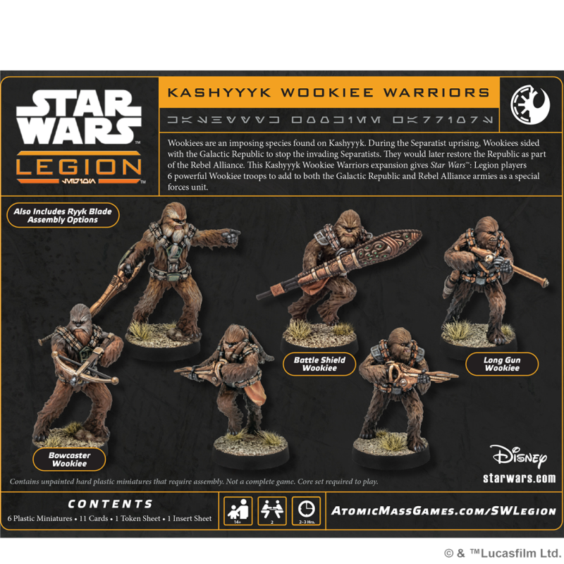 [PREPEDIDO] Kashyyyk Wookiee Warriors