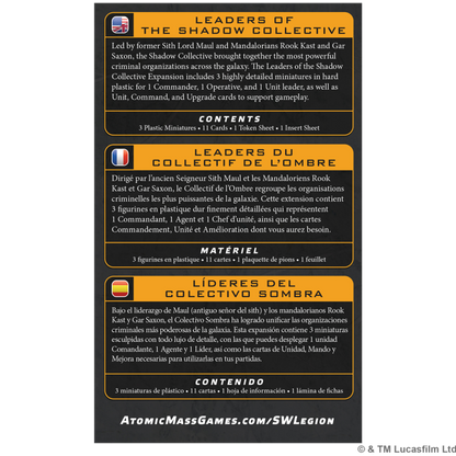 [PREPEDIDO] Leaders of the Shadow Collective