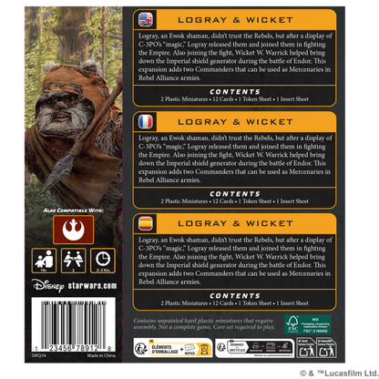 [PREPEDIDO] Logray & Wicket Commander