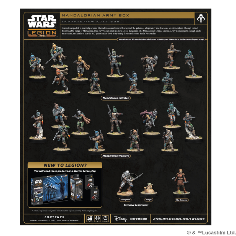 [PREPEDIDO] Mandalorian Army Box