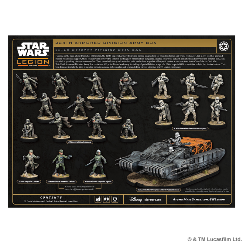 [PREPEDIDO] Mimban 224th Mudtrooper Army Box