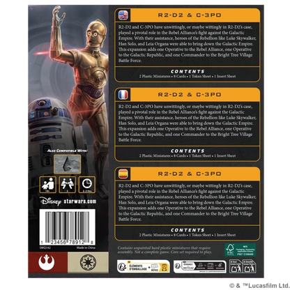 [PREPEDIDO] R2-D2 & C-3PO Operative