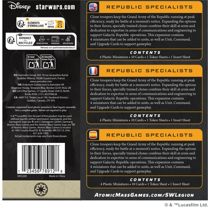 [PREPEDIDO] Republic Specialists