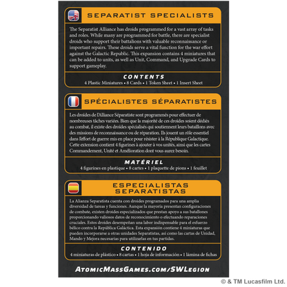 Separatist Specialists