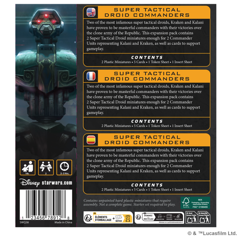 Super Tactical Droid Commanders