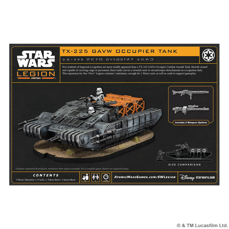 [PREPEDIDO] TX-225 GAVw Occupier Tank