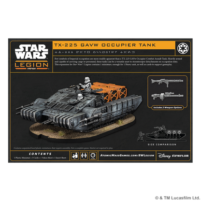 [PREPEDIDO] TX-225 GAVw Occupier Tank
