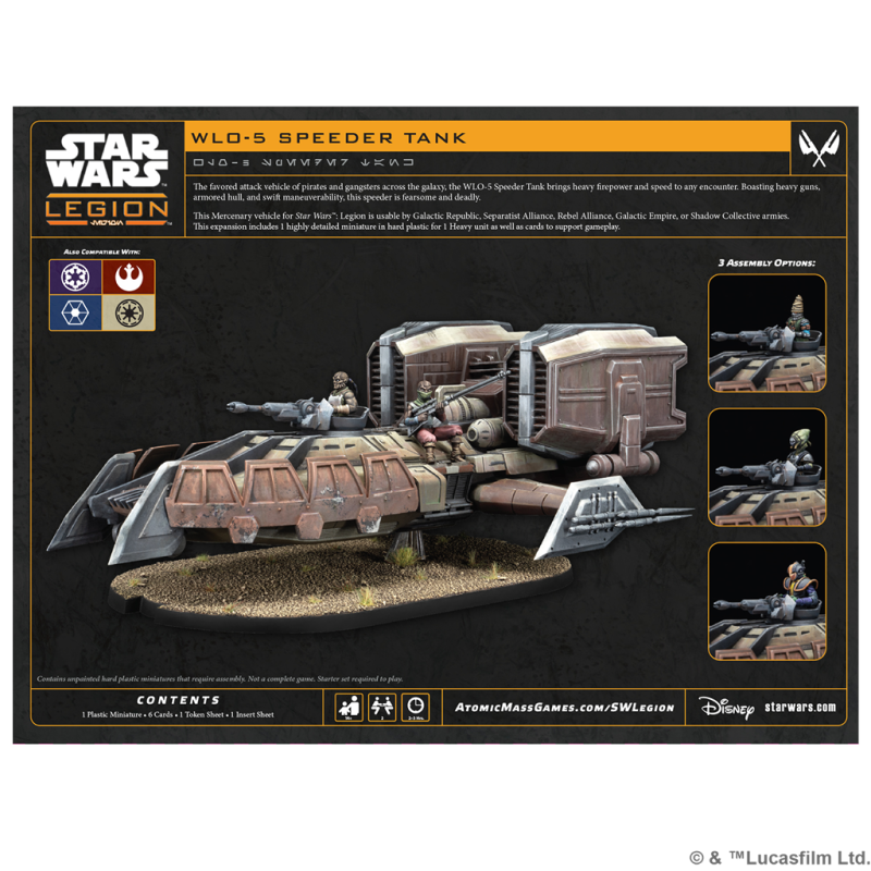 [PREPEDIDO] WL0-5 Speeder Tank