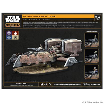 [PREPEDIDO] WL0-5 Speeder Tank