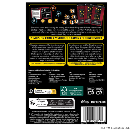 [PREPEDIDO] Star Wars: Shatterpoint - Strategic Positions Mission Pack