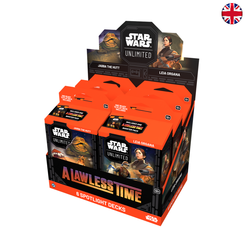 [PREPEDIDO] Star Wars Unlimited - Una Época Sin Ley - Mazos de inicio (Inglés)