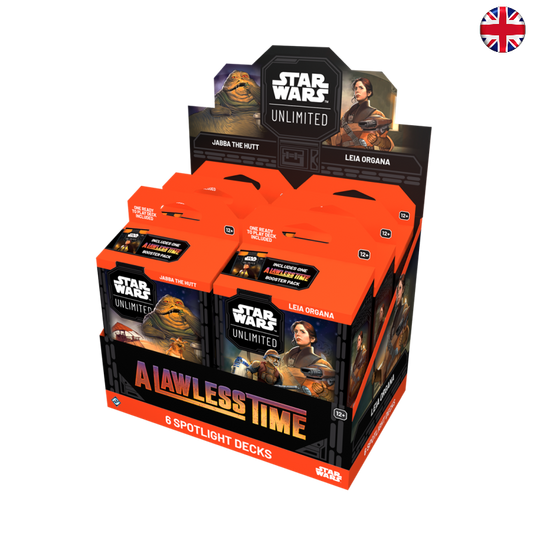 [PREPEDIDO] Star Wars Unlimited - Una Época Sin Ley - Mazos de inicio (Inglés)