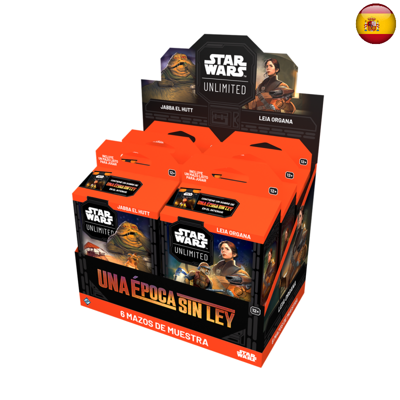 [PREPEDIDO] Star Wars Unlimited - Una Época Sin Ley - Mazos de inicio (Español)