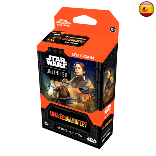 [PREPEDIDO] Star Wars Unlimited - Una Época Sin Ley - Mazos de inicio (Español)