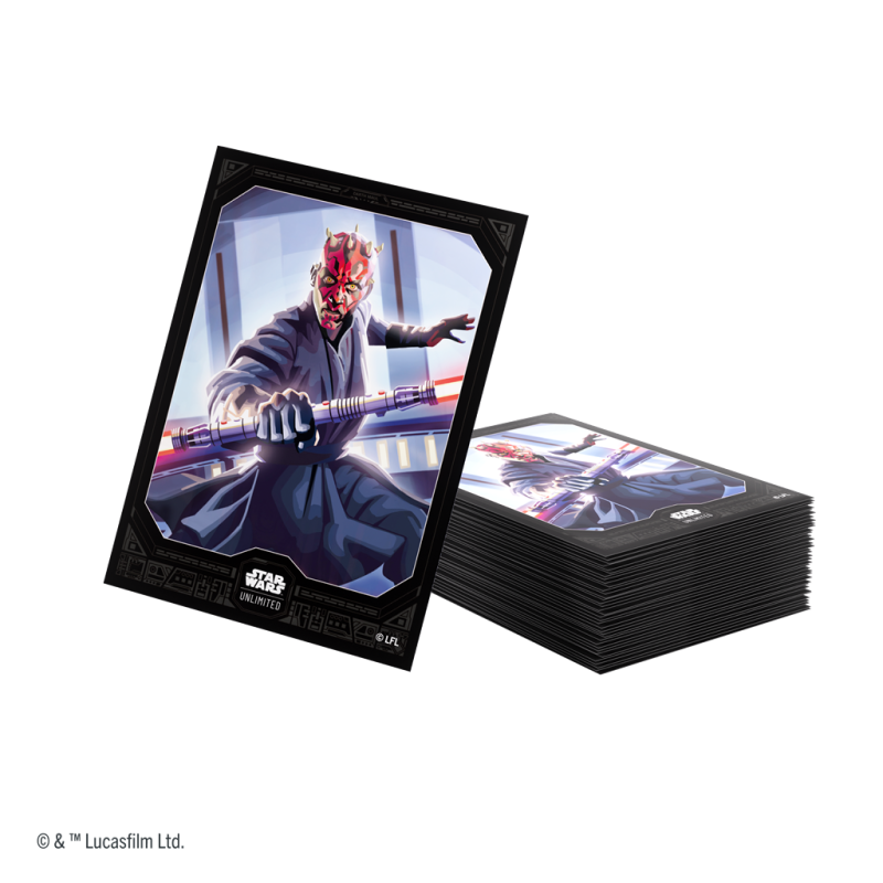[PREPEDIDO] Gamegenic - Star Wars Unlimited - Art Sleeves Darth Maul
