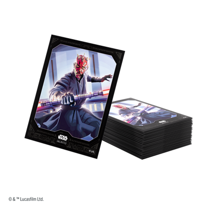 [PREPEDIDO] Gamegenic - Star Wars Unlimited - Art Sleeves Darth Maul