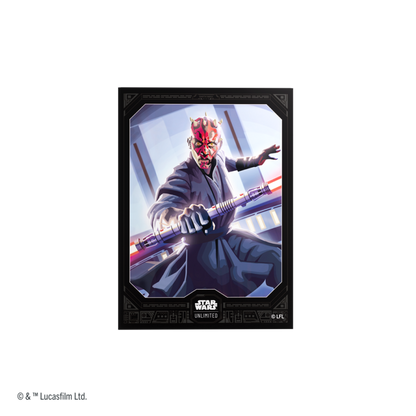 [PREPEDIDO] Gamegenic - Star Wars Unlimited - Art Sleeves Darth Maul