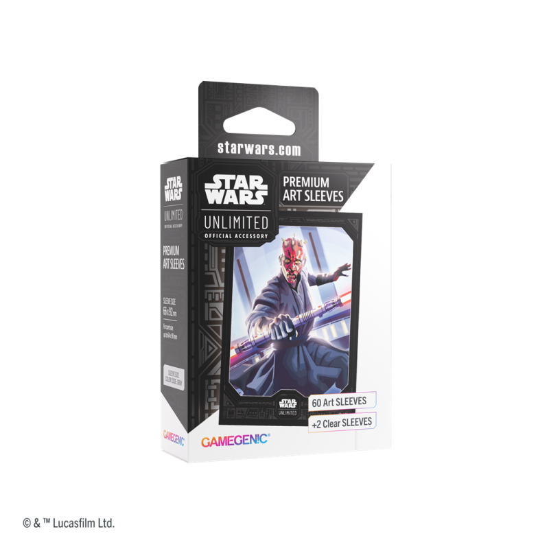 [PREPEDIDO] Gamegenic - Star Wars Unlimited - Art Sleeves Darth Maul