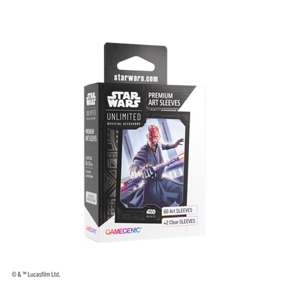 [PREPEDIDO] Gamegenic - Star Wars Unlimited - Art Sleeves Darth Maul