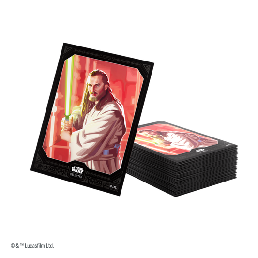 [PREPEDIDO] Gamegenic - Star Wars Unlimited - Art Sleeves Qui-Gon Jinn