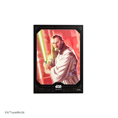 [PREPEDIDO] Gamegenic - Star Wars Unlimited - Art Sleeves Qui-Gon Jinn