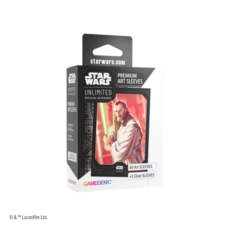 [PREPEDIDO] Gamegenic - Star Wars Unlimited - Art Sleeves Qui-Gon Jinn