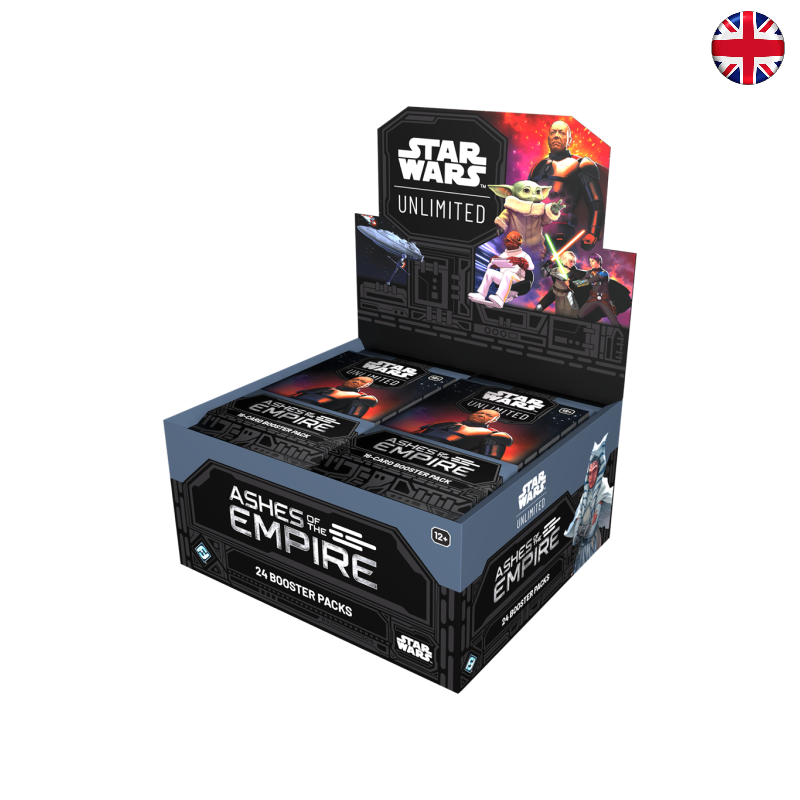 [PREPEDIDO] Star Wars Unlimited - Cenizas del Imperio - Caja de sobres (Inglés)