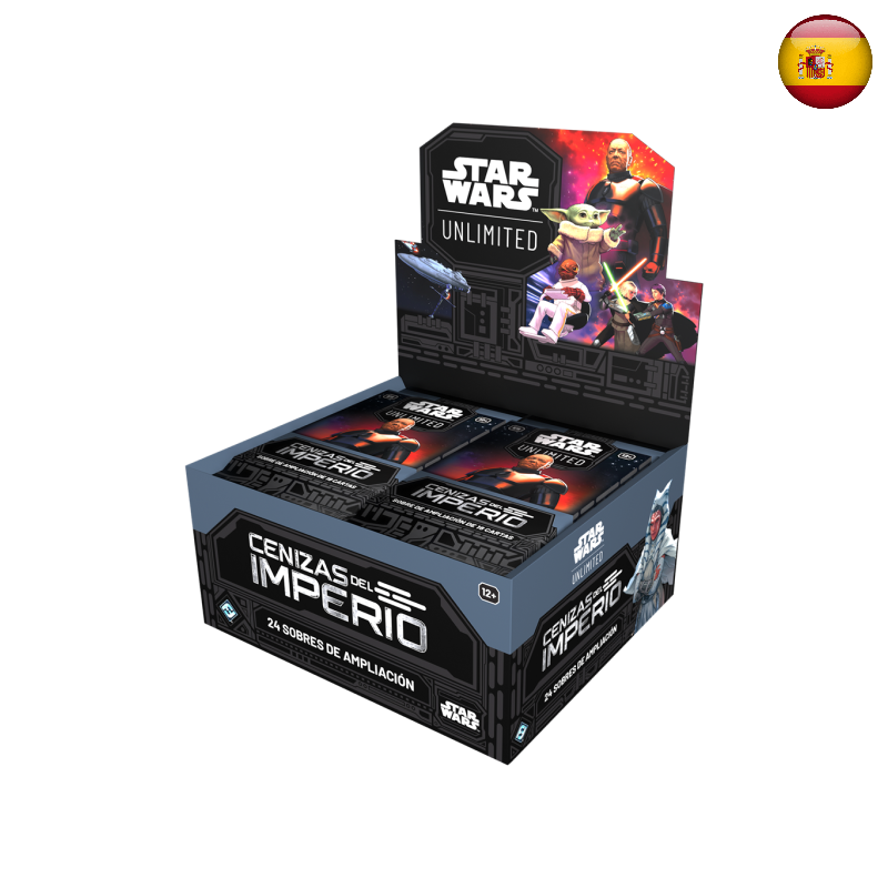 [PREPEDIDO] Star Wars Unlimited - Cenizas del Imperio - Caja de sobres (Español)