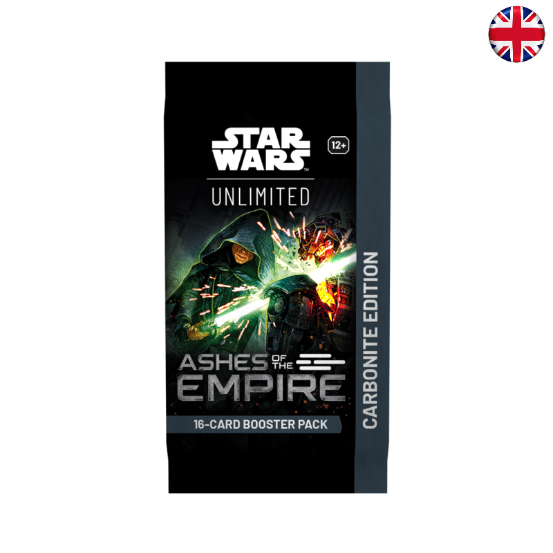 [PREPEDIDO] Star Wars Unlimited - Cenizas del Imperio - Sobre Carbonite (Inglés)
