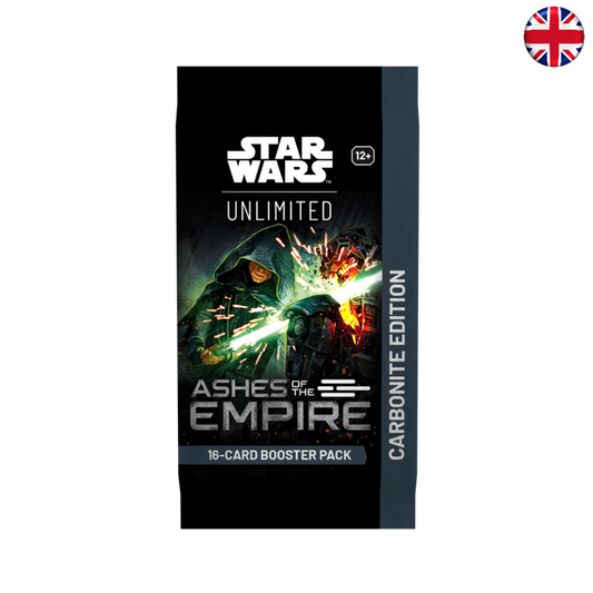 [PREPEDIDO] Star Wars Unlimited - Cenizas del Imperio - Sobre Carbonite (Inglés)