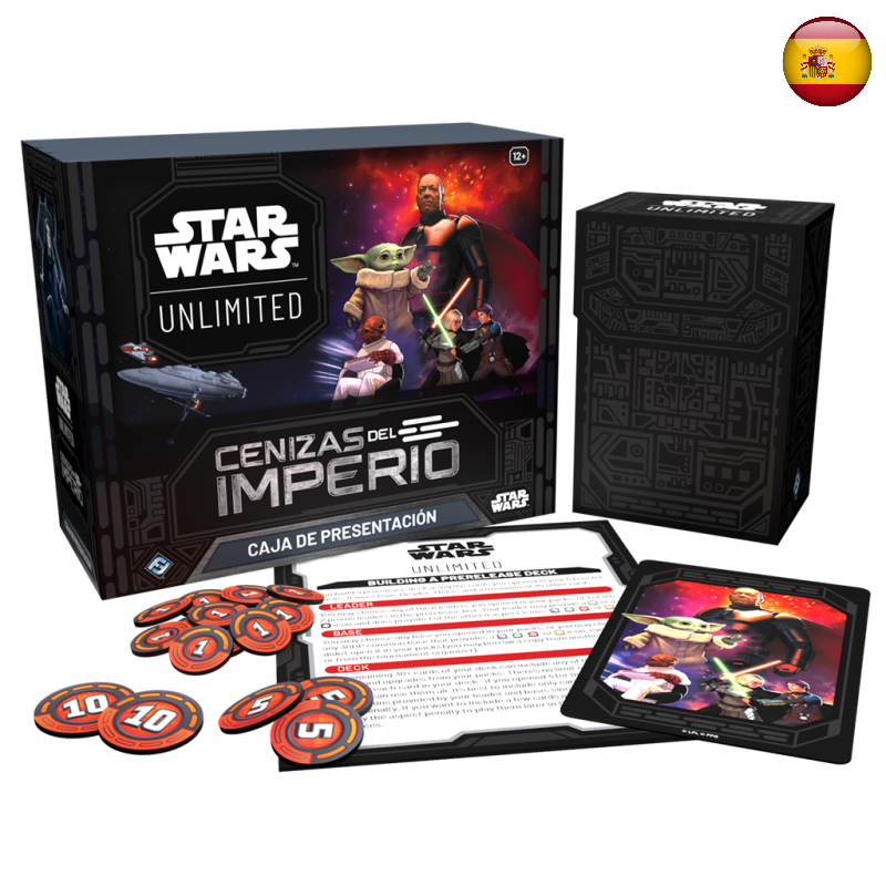 Star Wars Unlimited - Cenizas del Imperio - Caja de presentación (Español)