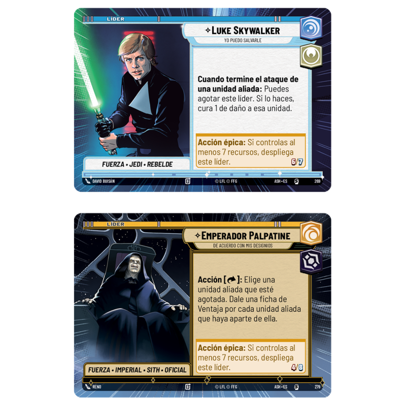 Star Wars Unlimited - Cenizas del Imperio - Caja de presentación (Español)