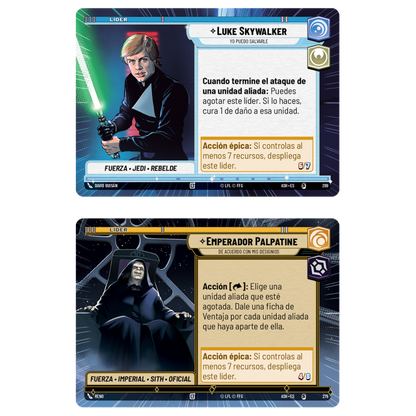 Star Wars Unlimited - Cenizas del Imperio - Caja de presentación (Español)