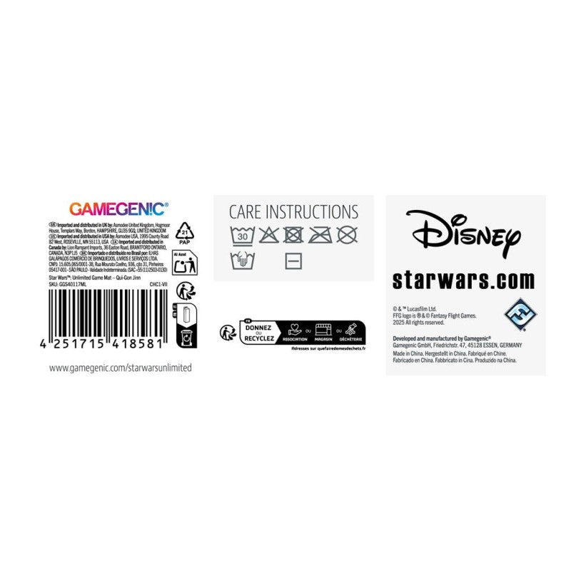 [PREPEDIDO] Gamegenic - Star Wars Unlimited - Game Mat Qui-Gon Jinn