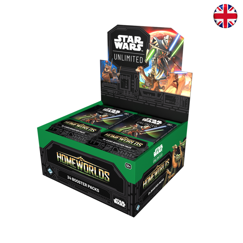 [PREPEDIDO] Star Wars Unlimited - Mundos de Origen - Caja de sobres (Inglés)