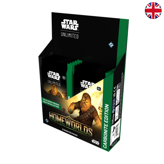 [PREPEDIDO] Star Wars Unlimited - Mundos de Origen - Caja de sobres Carbonite (Inglés)