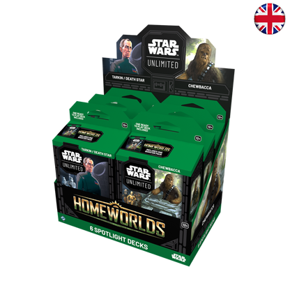 [PREPEDIDO] Star Wars Unlimited - Mundos de Origen - Mazos de inicio (Inglés)
