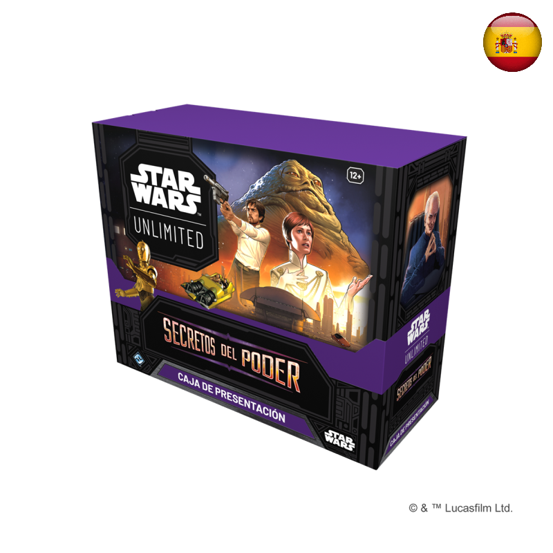 Star Wars Unlimited - Secretos del Poder - Caja de presentación (Español)