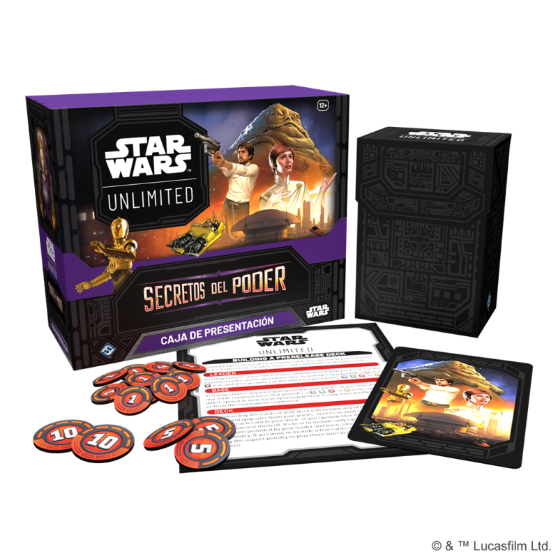 Star Wars Unlimited - Secretos del Poder - Caja de presentación (Español)