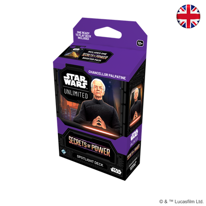 [PREPEDIDO] Star Wars Unlimited - Secretos del Poder - Mazos de inicio (Inglés)