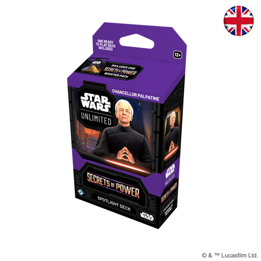 [PREPEDIDO] Star Wars Unlimited - Secretos del Poder - Mazos de inicio (Inglés)