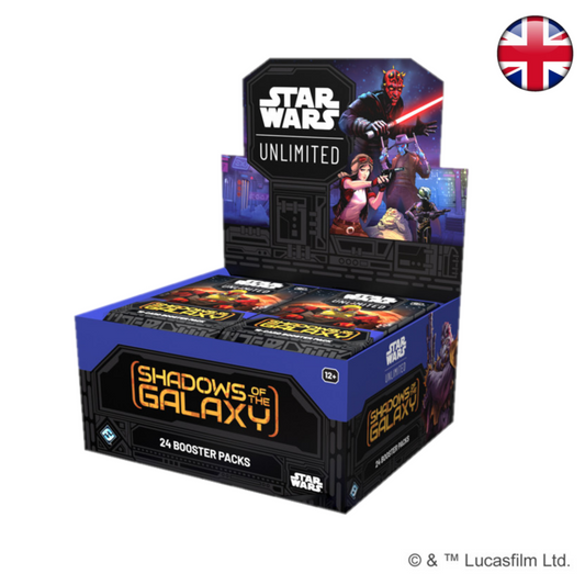 Star Wars Unlimited - Sombras de la galaxia - Caja de sobres (Inglés)