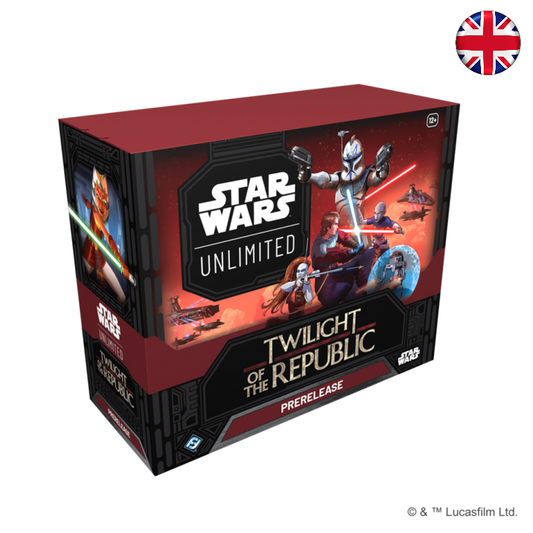 Star Wars Unlimited - El Ocaso de la República - Caja de presentación (Inglés)