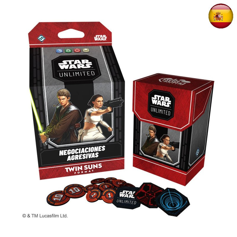[PREPEDIDO] Star Wars Unlimited - Mazos de Twin Suns 2026 (Español)