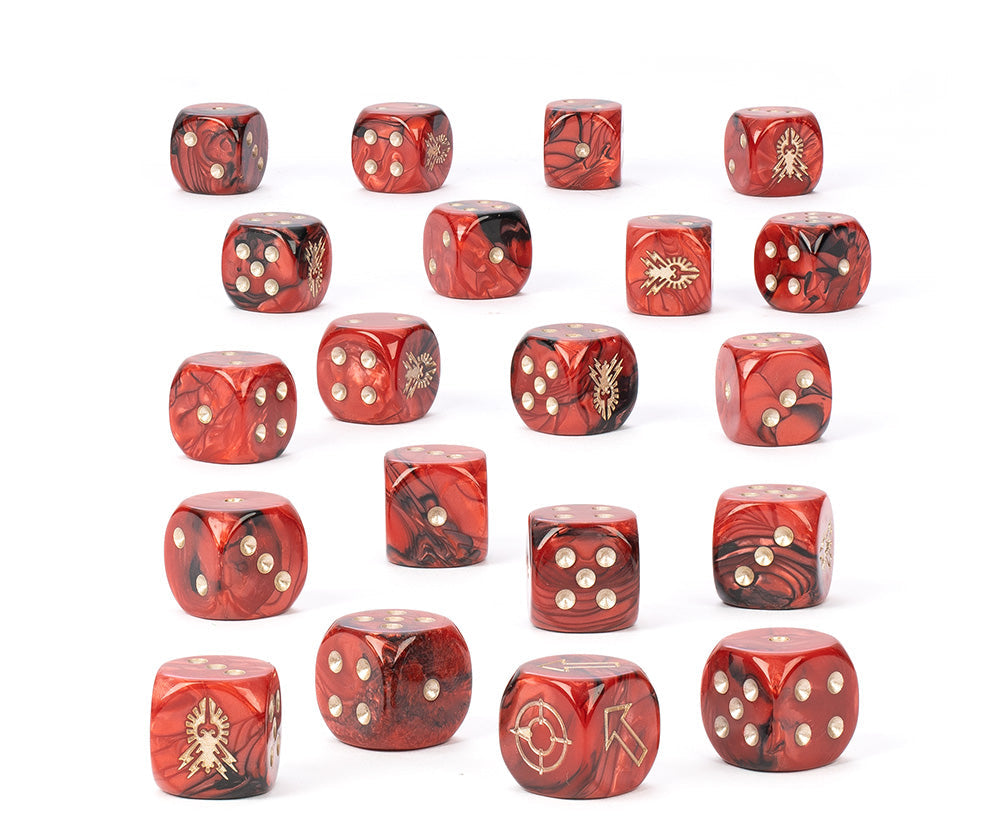 Horus Heresy: Legio Custodes Dice Set Dados de la Legio Custodes, Warhammer 40000, 40k