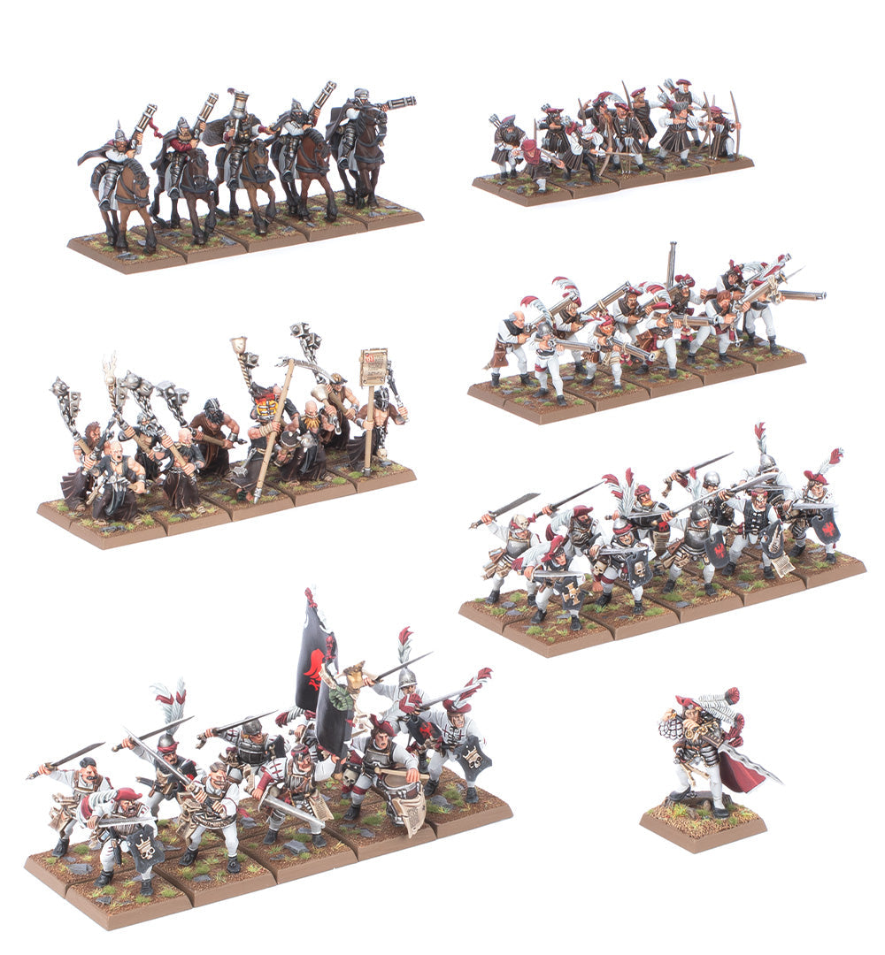 Empire Of Man: Battle March Army Imperio de los Hombres, Warhammer